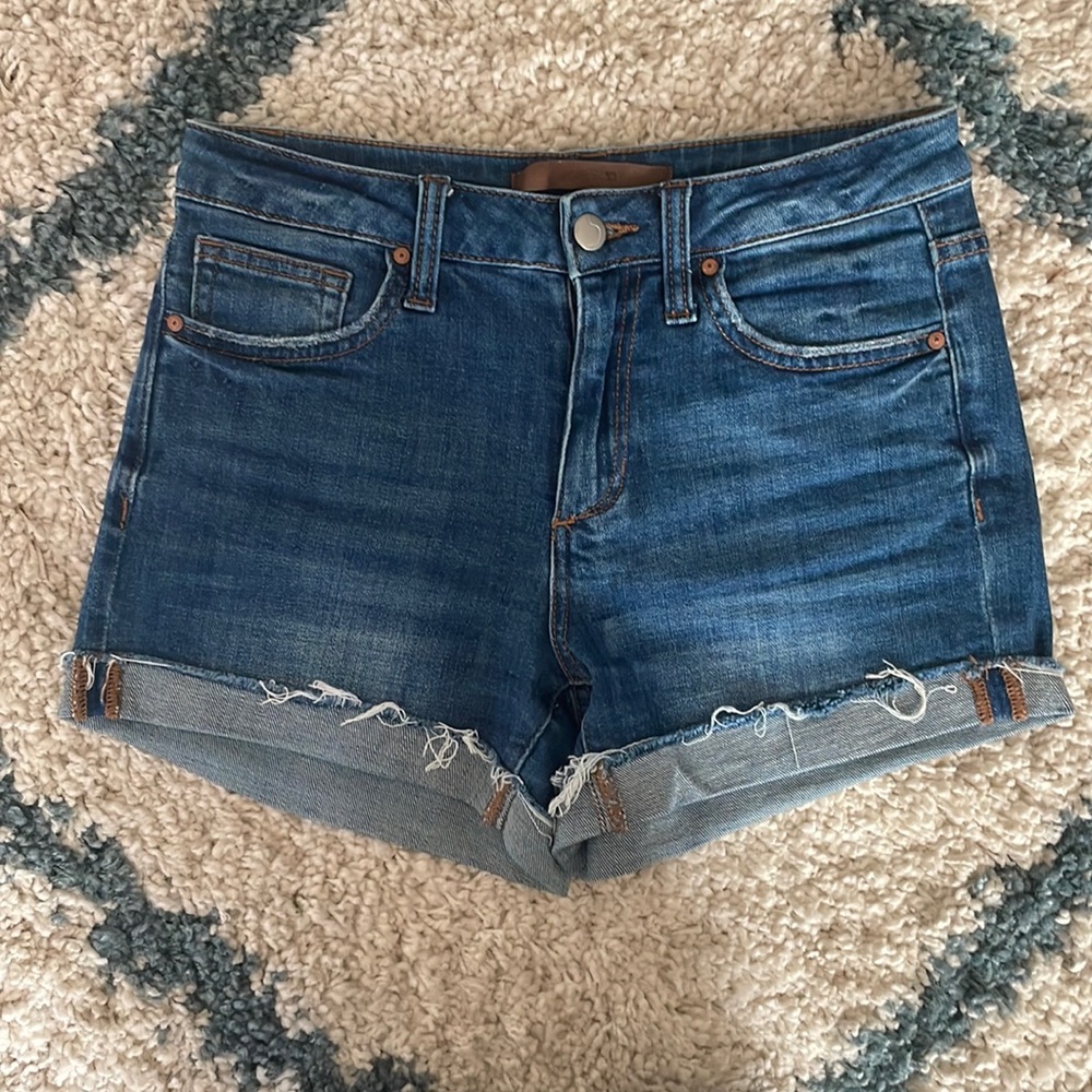 Joe’s Jeans Rolled Cuff Denim Shorts